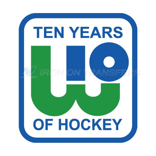 New England Whalers Iron-on Stickers (Heat Transfers)NO.7123